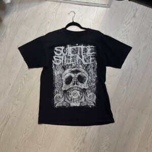 Vintage Suicide Silence T-Shirt - Detailed Skull Graphic